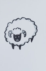 水墨画の描き方 初心者でも簡単 干支の画を筆ペンでも描いてみよう 水墨画ナビ 気軽に始めたい楽しみたい水墨画初心者の為のブログ